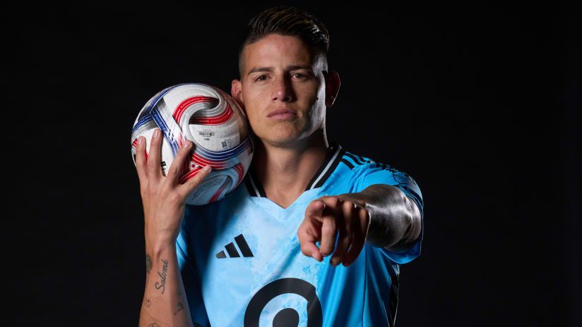 Debuta James Rodríguez en la MLS. 